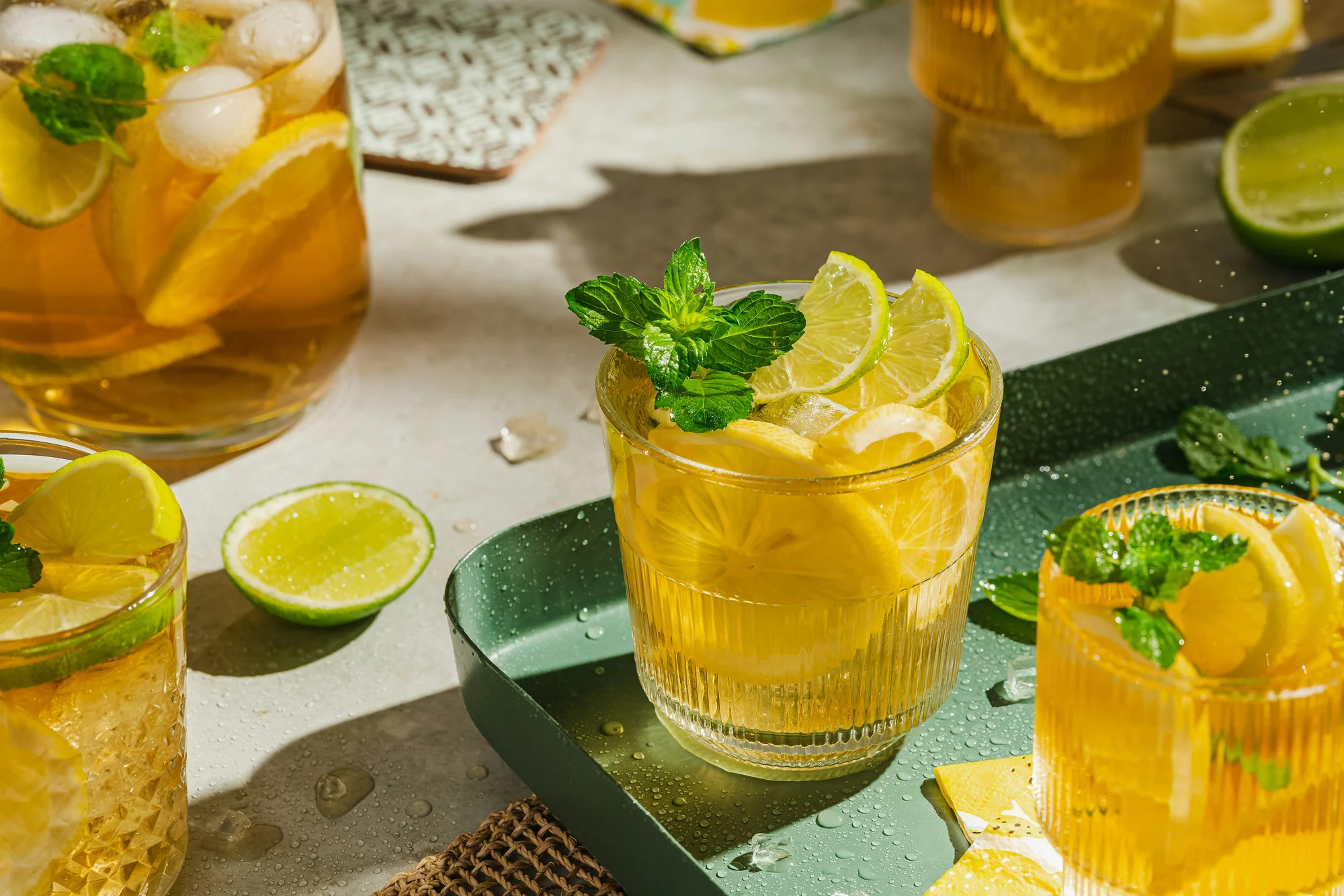 Tea beverage application